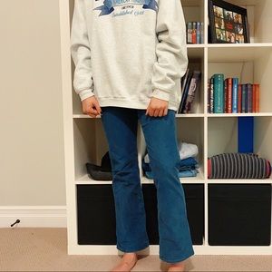 VINTAGE OLD NAVY TEAL CORDUROY PANTS